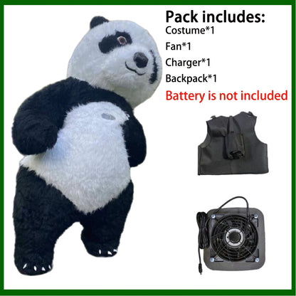 Großer Panda Eisbär Maskottchen Cosplay Kostüme - So ist Leben