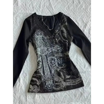Harajuku Brief Drucken T-shirt Subkultur frauen Top Y2k T-shirt Sommer Vintage 90er Jahre Hot Girl Crop T-shirt Koreanische Grunge Nette Grafik So ist Leben