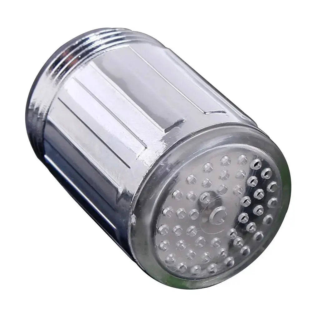 LED Water Faucet Stream Light Kitchen Bathroom Shower Tap Faucet Nozzle Head 7 Color Change Temperature Sensor Light Faucet led - So ist Leben
