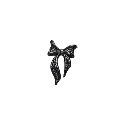 40PCS Dark Alloy Nail art Charms Schädel Bogen Skelett Palm Sinister Zubehör Für Halloween Nägel Dekoration Maniküre Liefert So ist Leben