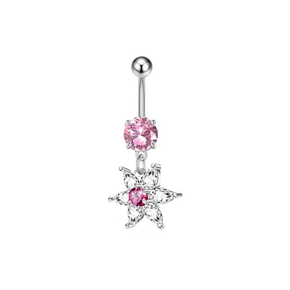 Herzförmiger Nabelring Ornament Wassertropfen 14G Bauchnabelpiercing Langhantel Anhänger Bauch Nombril Piercing Damenschmuck So ist Leben