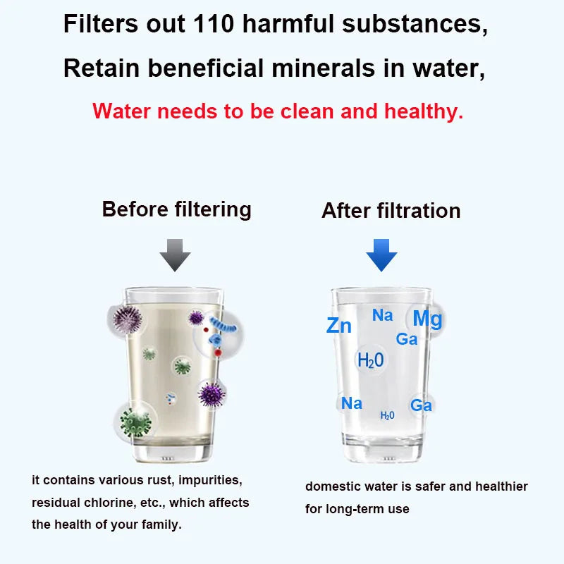 Jeder Tropfen von Eis & Wasser Kühlschrankfilter - So ist Leben