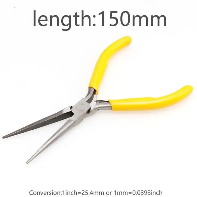 Hohe Qualität DIY Schmuck Machen Werkzeug Kits Zangen Sets Runde Nase Zange Seite Schneiden Zangen Draht Cutter Schere Perlen Pinzette So ist Leben