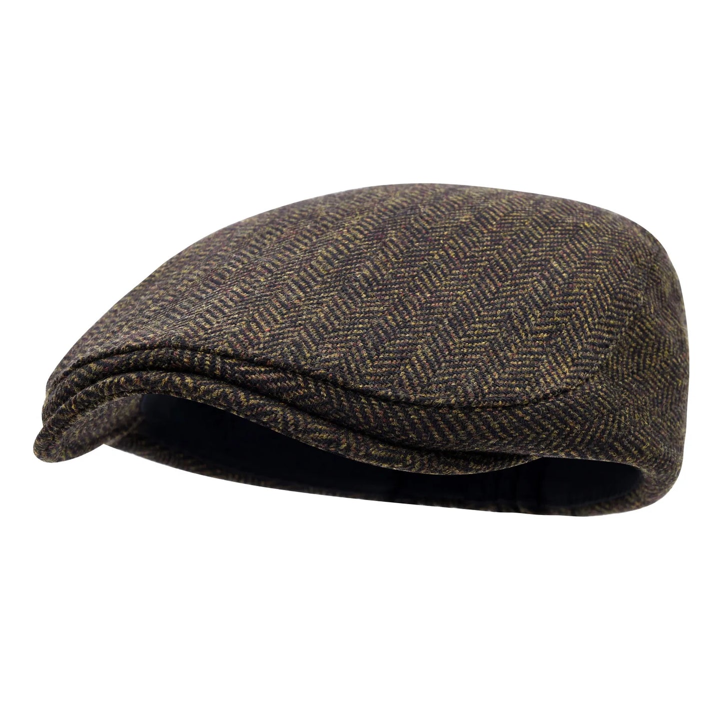 STARANCE Herren Flat Cap Wool Tweed Driving Irish Gatsby Cabbie Golf Vintage Newsboy Hat So ist Leben