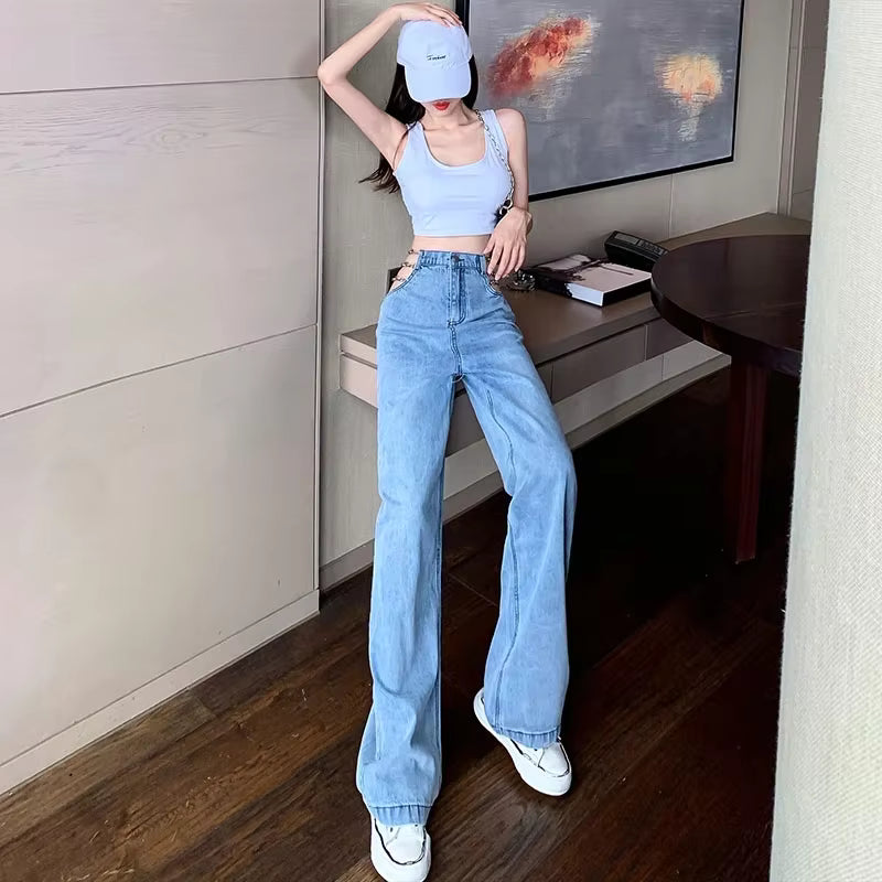 Damenjeans mit modernem Stil und klaren Designakzenten So ist Leben