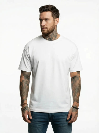 2hollis 2H T-Shirt mit schwarzem Pferdemuster |   Album-Tour-Produkt, lässiges T-Shirt, perfekt für Freizeitkleidung und Sommerkleidung So ist Leben