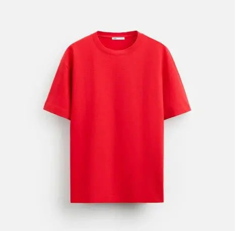 modisches, schlichtes Herren-Sport-T-Shirt aus reiner Baumwolle in hochwertiger Qualität - So ist Leben