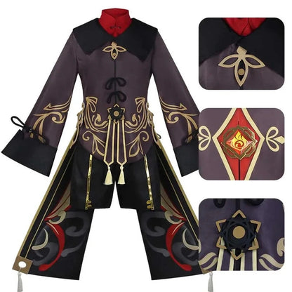 Hutao Cosplay Femme Halloween Kostüm Anime Kleidung Für Frauen Disfraz Mujer Adulta Für Erwachsene Ropa Para Hu Tao Outfits So ist Leben