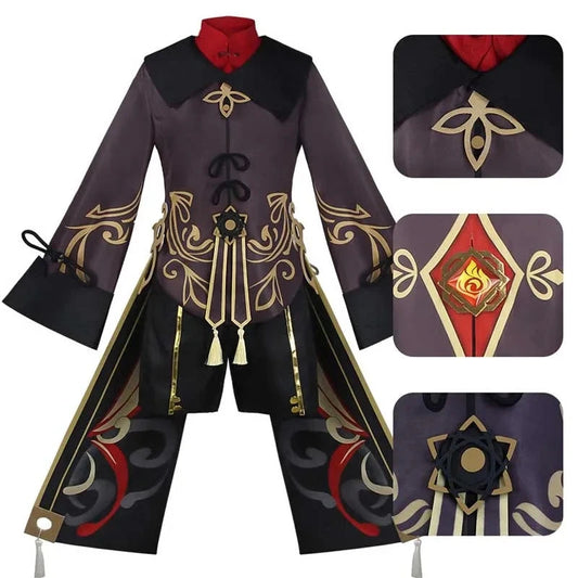 Hutao Cosplay Femme Halloween Kostüm Anime Kleidung Für Frauen Disfraz Mujer Adulta Für Erwachsene Ropa Para Hu Tao Outfits So ist Leben