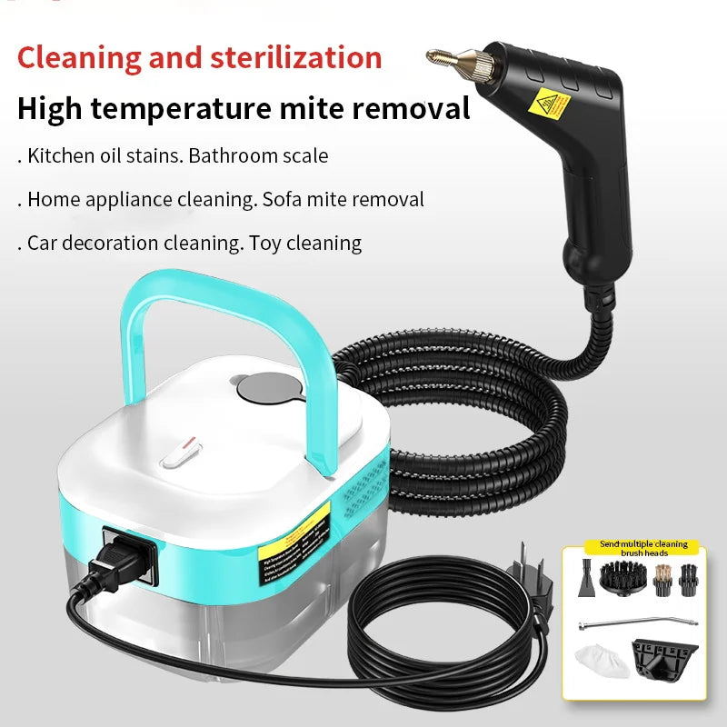 Dampfreinigungsmaschine Hochtemperatur-Sterilisation Desinfektion Auto Handheld Dampfreiniger für Bodenküche 110/220 V So ist Leben