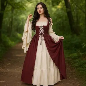 Cosplay Damen Mittelalter Renaissance Kostüm Cosplay Über Anzug Kleid Weste Victoria Prinzessin Steam Punk Strap So ist Leben