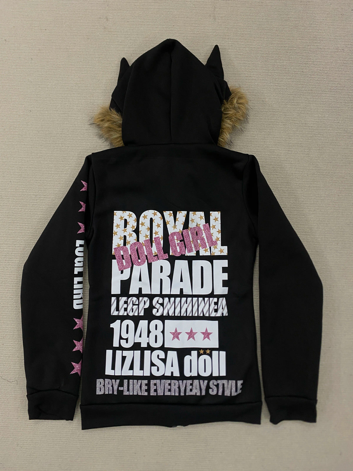 Herbst und Winter neue Y2K koreanischen Stil Damen-Stil Hoodie-Jacke Reißverschluss-Stil Slim Fit dicke Jacke Hoodie So ist Leben