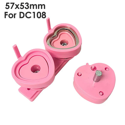 Button Badge Maker Formen DIY Pin Button Maker Pressmaschine Teile Abzeichen Punch Press Formen für Button Maker der Serie DC108 So ist Leben