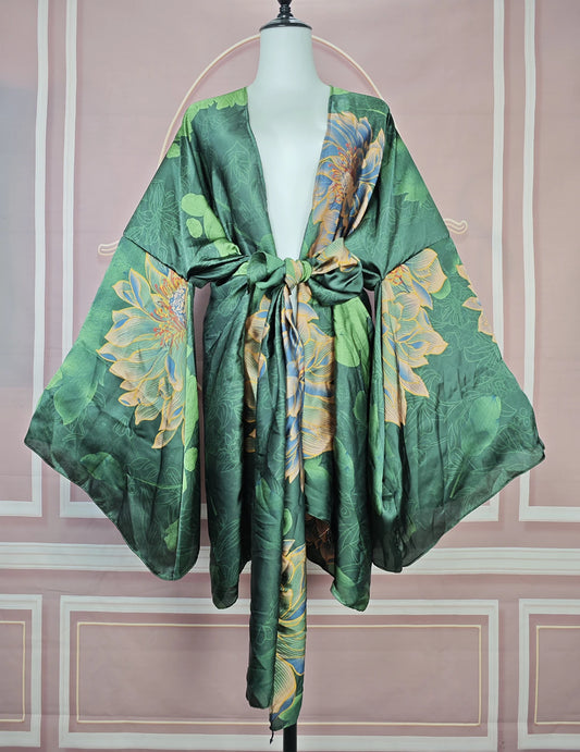 Elegante Blumen Sommer Sexy Dame Strand Bikini Mini Kimonos Plus Größe Afrikanische Frauen Mode Bademode Lose Strickjacken Kleidung So ist Leben