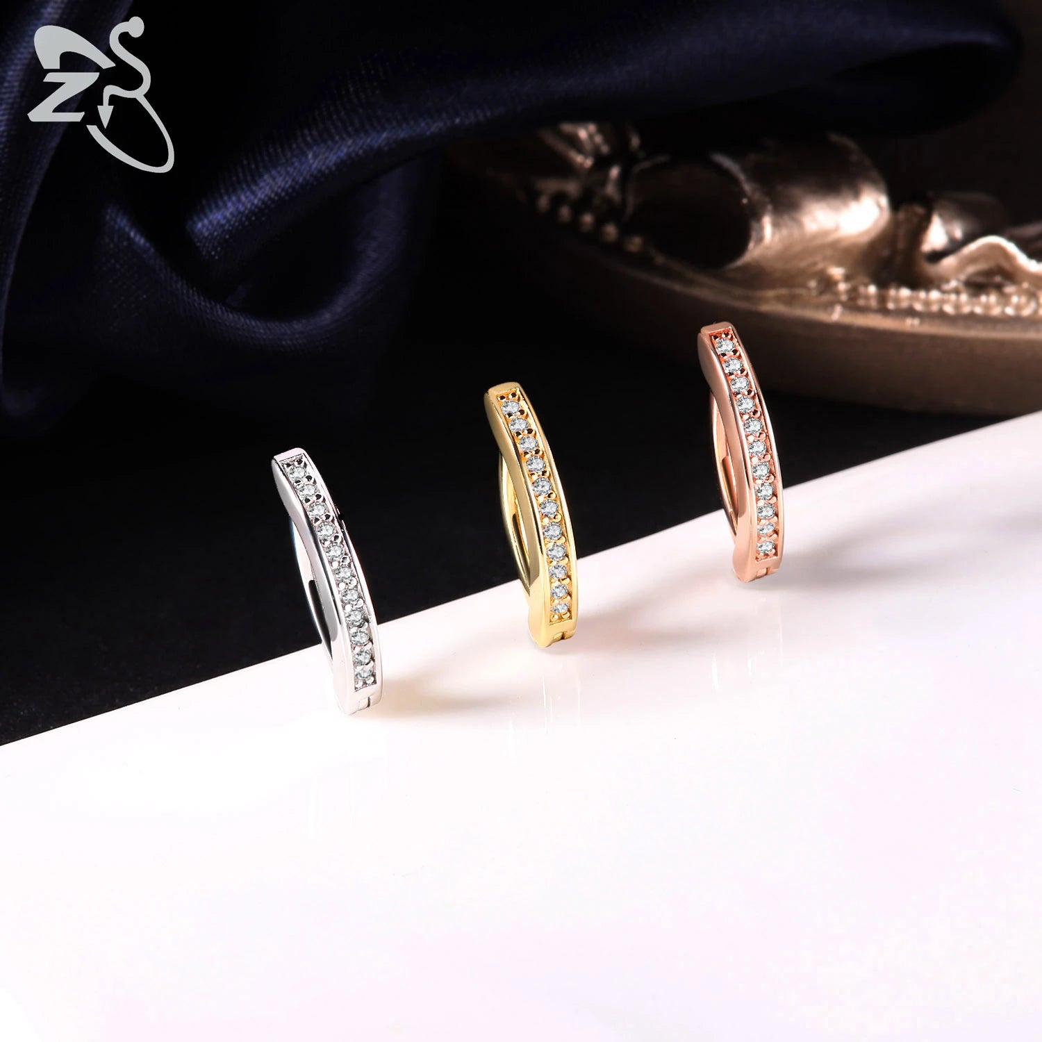 ZS 1 PC 14G/16G Edelstahl Clicker Bauchnabel Ring Frauen Gold Farbe Reverse gebogene Nabel Barbell Körper Schmuck 8/10/12 MM So ist Leben