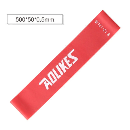 Aolikes 1pcs Fitness elastische Widerstands bänder Heim training Yoga Sport Widerstands bänder Stretching Pilates Crossfit Workout Gym So ist Leben