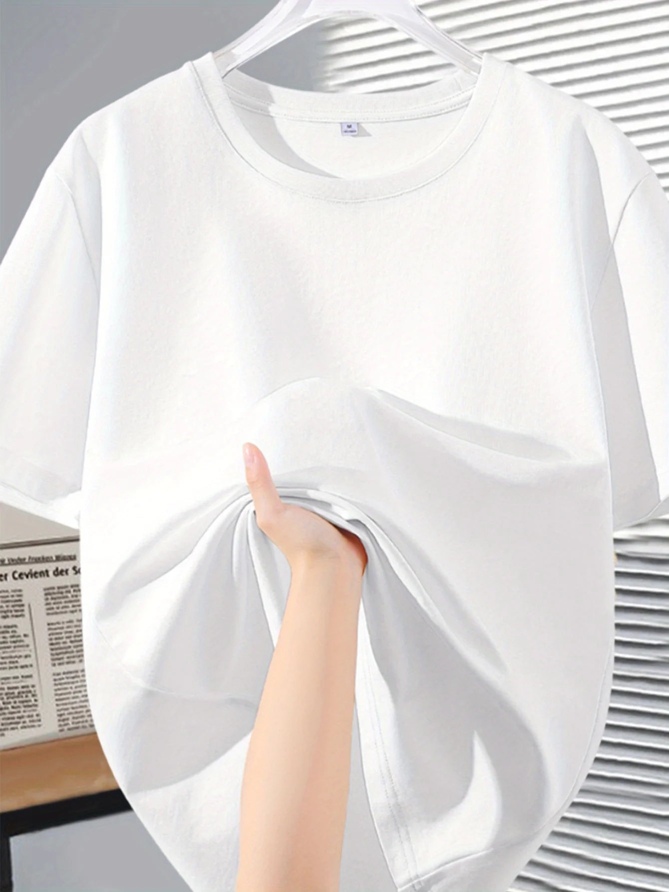 2hollis 2H T-Shirt mit schwarzem Pferdemuster |   Album-Tour-Produkt, lässiges T-Shirt, perfekt für Freizeitkleidung und Sommerkleidung So ist Leben