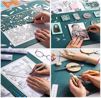 Langlebige A3/A4/A5 Multifunktionale Schneidematte Diy Handwerk Kunst Gravur Bord Papier Carving Pad Hohe Elastizität Zähigkeit So ist Leben