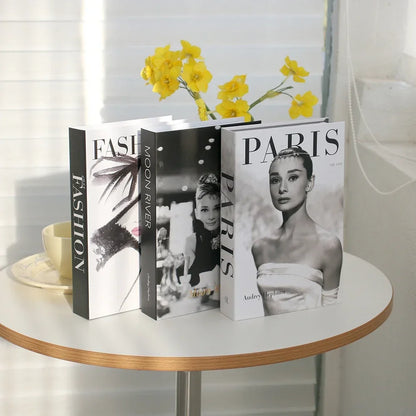 Wohnzimmerdekoration Designerbücher Couchtisch-Ornamente - So ist Leben