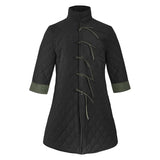 Herren MEDIEVALS Dick gepolsterter Gambeson-Mantel Aketon Volle 4/3 Ärmel Länge Jacke Rüstung Kostüme Kleid SCA So ist Leben