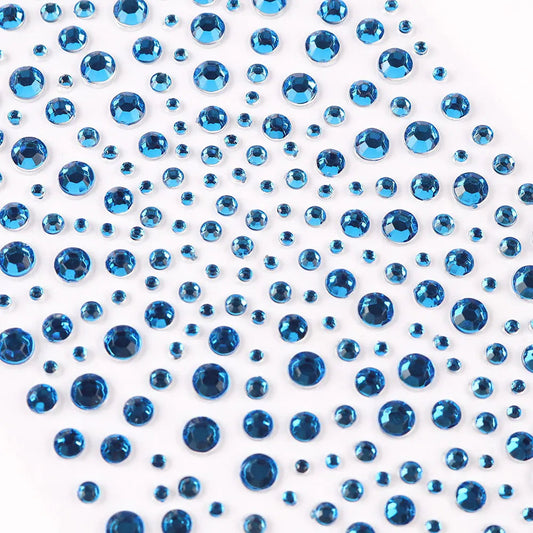 Selbstklebende Gesicht Dekoration Strass Aufkleber Musik Festival Halloween Party Telefon Kristall Aufkleber Kunst DIY Diamant Aufkleber So ist Leben