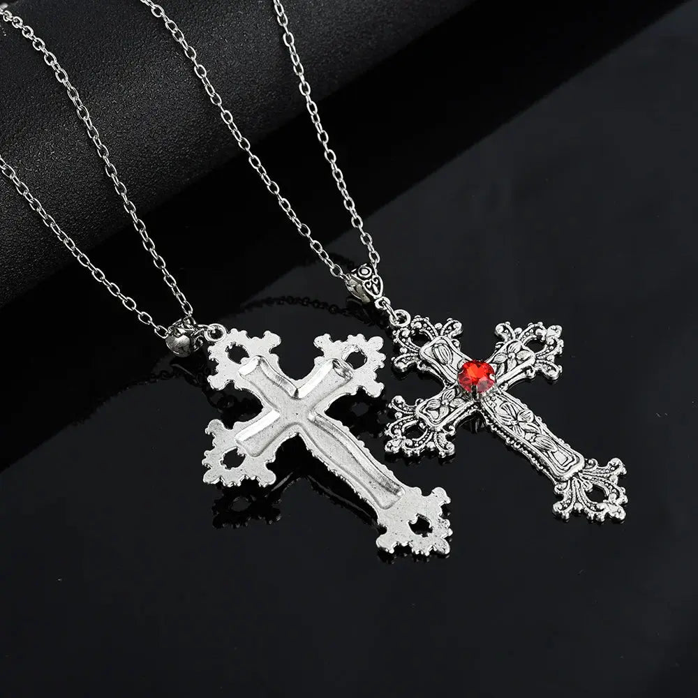 Anime Death Note Misa Amane Cosplay Halskette Kreuz Anhänger Kette Frauen Männer Schmuck Gothic Lolita Prop Zubehör Halloween - So ist Leben