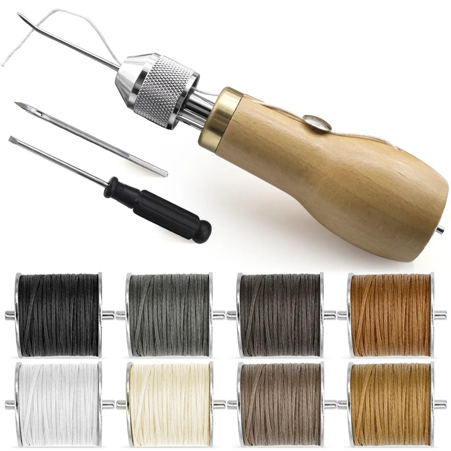 Leder Hand Nähmaschine Speedy Stitcher Leder DIY Manuelle Nähen Leinwand Reparatur Werkzeuge Leder Handwerk Kantennähte So ist Leben