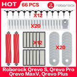Roborock Qrevo S, Qrevo Pro, Qrevo MaxV, Qrevo Plus Staubsaugerteile Hauptwalze Seitenbürste Filter Mopp Pad Stoff Staubbeutel So ist Leben