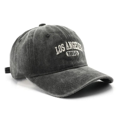 Mode Lässige Baseball Kappe für Frauen Männer Baumwolle Soft Top Hüte Unisex Los Angeles Stickerei Snapback Hut Wandern Sonnenschutz Kappen So ist Leben