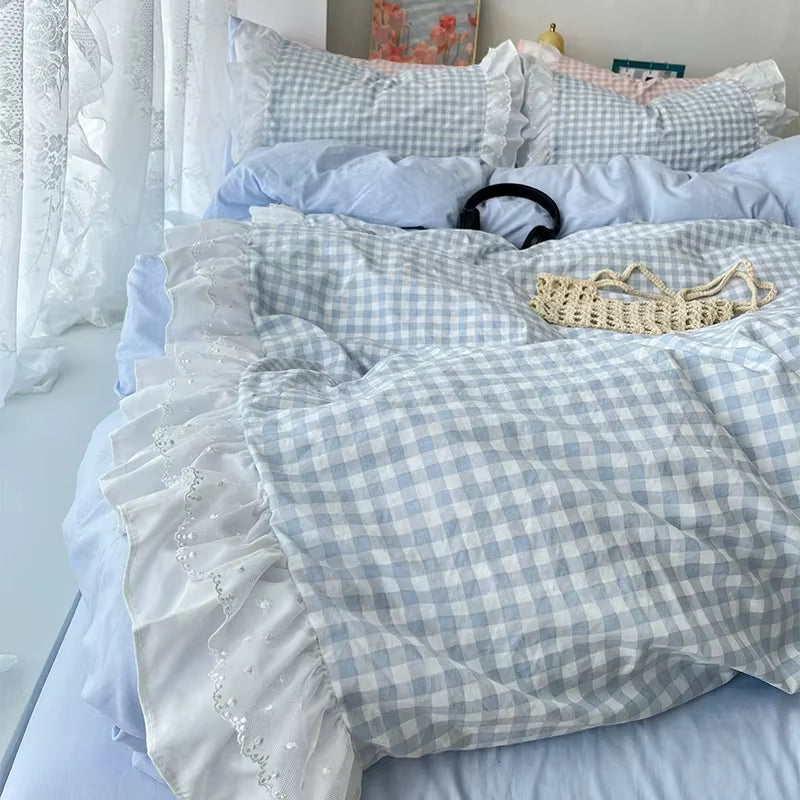 Jacquard Bettwäsche im modernen Patchwork‑Stil So ist Leben