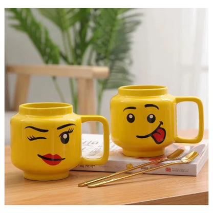 Keramikbecher mit Charakter für kreative Designliebhaber So ist Leben
