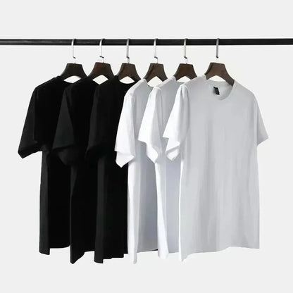 Kurzarm-T-Shirt mit 3D-Druck und patriotischem Totenkopf - So ist Leben