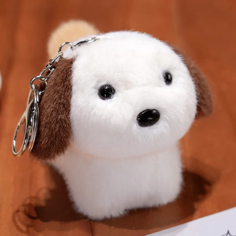 Capybara Plüschtier Anhänger Capybara Plüschtier Schlüsselanhänger Kawaii Tasche Schlüsselanhänger Niedlicher Hund Katze Puppen Autodekoration Weihnachtsgeschenk So ist Leben