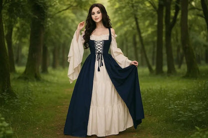 Cosplay Damen Mittelalter Renaissance Kostüm Cosplay Über Anzug Kleid Weste Victoria Prinzessin Steam Punk Strap So ist Leben