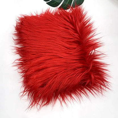 Diverse Farben Faux Pelz Stoff 25x45 cm 8 cm - So ist Leben