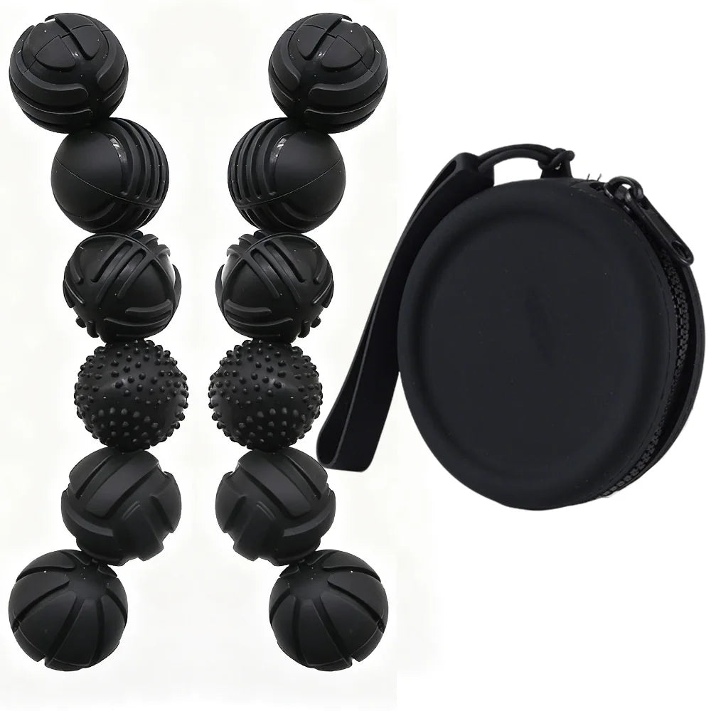 6 Stück/12 Stück Silikon-Sensor-Magnetkugeln, einzigartiges elastisches Dekompressionsspielzeug für weiche Massage und Training So ist Leben
