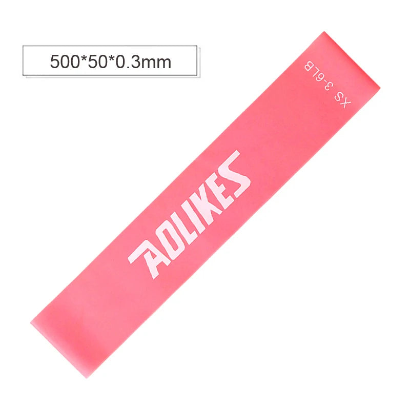Aolikes 1pcs Fitness elastische Widerstands bänder Heim training Yoga Sport Widerstands bänder Stretching Pilates Crossfit Workout Gym So ist Leben