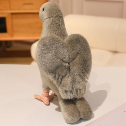 Grau Weiß Simulation Taube Plüsch Spielzeug Friedenstaube Stofftier Puppe für Kinder Wohnkultur Und Fotografie Requisiten So ist Leben