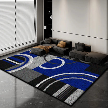 Nordic Abstract Luxury Carpet Home Decoration Living Room Fluffy Plush Rugs 200x300cm Bedroom Office Area Antiskid Floor Mats - So ist Leben