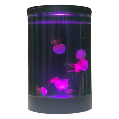 2,8 l Desktop kleine Art Acryl Mini Quallen Aquarium kleines Aquarium So ist Leben