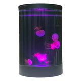 2,8 l Desktop kleine Art Acryl Mini Quallen Aquarium kleines Aquarium So ist Leben