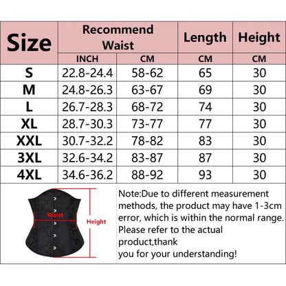 Unterbrustkorsett Floral Push Up Boned Bustier Gothique Korsett für Frauen Front Busk Gorset Korse Sexy Frauen Gothic Korsett So ist Leben