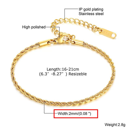 Dünnes Gliederarmband für Damen, Edelstahl 18K Vergoldet, Wasserfeste Zarte Stapelbare Handgelenkskette So ist Leben