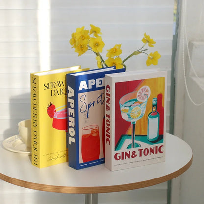 Wohnzimmerdekoration Designerbücher Couchtisch-Ornamente - So ist Leben