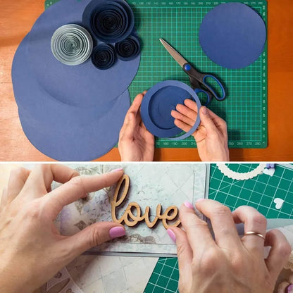 Langlebige A3/A4/A5 Multifunktionale Schneidematte Diy Handwerk Kunst Gravur Bord Papier Carving Pad Hohe Elastizität Zähigkeit So ist Leben