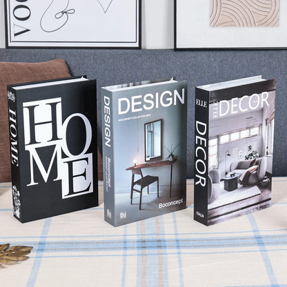 Wohnzimmerdekoration Designerbücher Couchtisch-Ornamente - So ist Leben