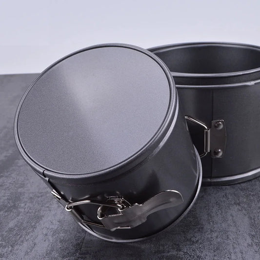 4/5/6/7 zoll Runde Form Nicht-stick Springform Kuchen Mold Edelstahl Kuchen Pan Gebäck Brot backen Pan Mould DIY Kochen Werkzeuge So ist Leben