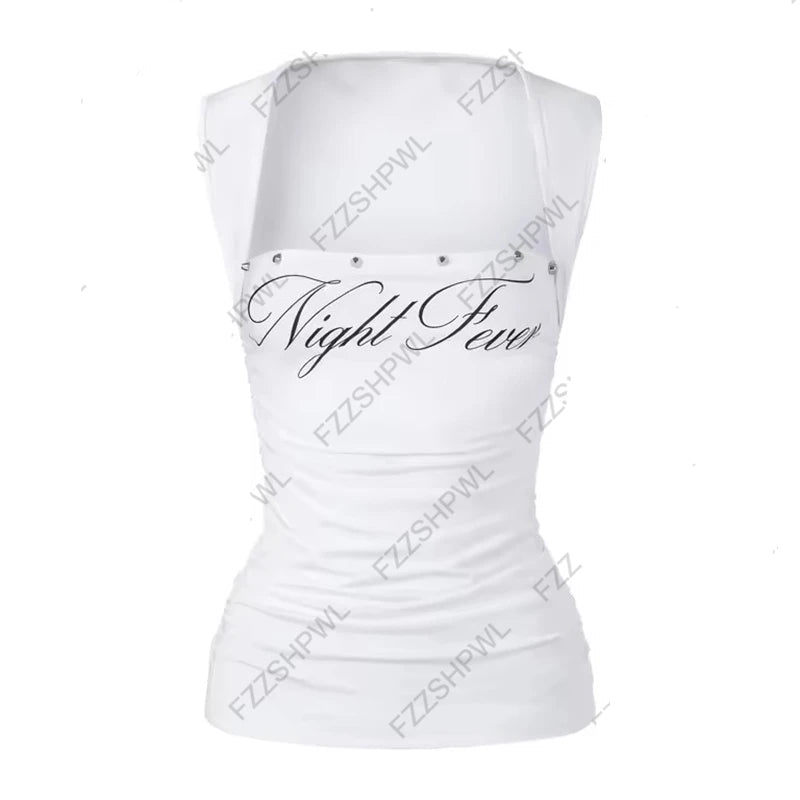 Y2K Crop Top, moderne Form, klare Struktur, Streetwear‑Design