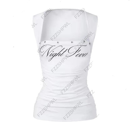 Y2K Crop Top, moderne Form, klare Struktur, Streetwear‑Design