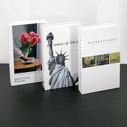 Wohnzimmerdekoration Designerbücher Couchtisch-Ornamente - So ist Leben
